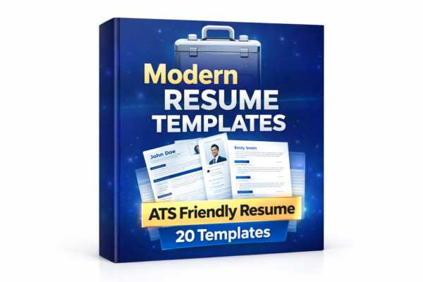 Professional Resume Templates Bundle ( ATS Friendly Designs)